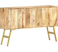 Buffet 118x30x75 cm bois massif mangue