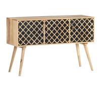 Buffet 118x35x75 cm bois massif mangue