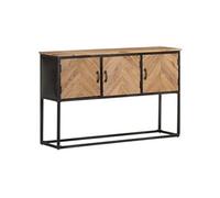 Bois d'Acacia Solide Buffet 120x30x75 cm Armoire Latérale Rangement vidaXL