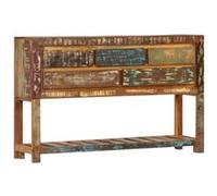 Vidaxl Buffet 120x30x75 Cm Bois De Récupération Solide