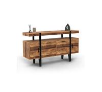 IDMARKET Buffet 140 cm AUSTRIA 4 portes pieds épingle