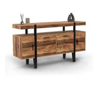IDMarket Buffet AUSTRIA 140 cm 4 portes pieds épingle