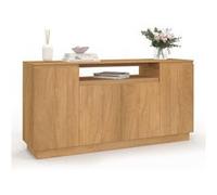 IDMarket Buffet SERENA 4 portes avec niches 160 cm Moderne bois