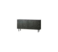 COUNTER - Buffet sculpté en bois noir