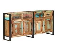 vidaXL Buffet 172x35x80 cm Bois de récupération massif