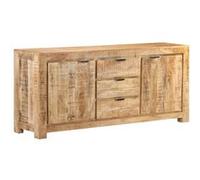 Vidaxl Buffet 175x40x75 Cm Bois De Manguier Brut