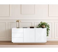 Buffet 2 portes 167 cm ALICE blanc BOBOCHIC Blanc