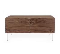 Buffet 2 Portes & 2 Niveaux "Plof" 120cm Noyer