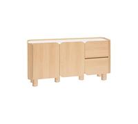 Atmosphera Buffet Homelya 2 portes 2 niveaux H80 cm