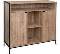 5five Buffet Aliaj 2 portes effet chêne naturel