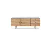 Buffet 2 Portes & 3 Tiroirs "Jugend" 180cm Chêne