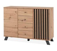 Buffet 2 portes 4 tiroirs coloris chêne/anthracite Medan - Naturel Naturel https://www.fnac.com/mp48935398/Buffet-2-portes-4-tiroirs-coloris-chene-anthracite-Medan-Naturel-Finori/w-4?oref=7c645c3c-b18c-f870-cac2-1d0a59a80259