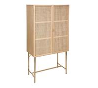 Buffet Haut RAYO 2 Portes Cannage Beige