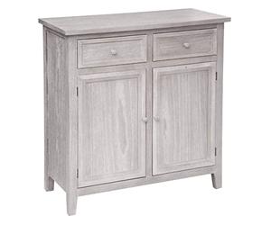 Buffet 2 Portes Charme - Bois Blanchi - Atmosphera créateur d'intérieur