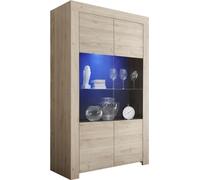 Buffet 2 portes, collection ZEFIR, couleur chêne clair, parfait pour votre salle à manger.