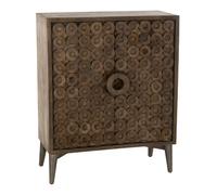 Buffet 2 Portes en Bois "Anderson" 113cm Marron