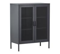 Buffet 2 Portes en Métal "Misha" 101cm Gris