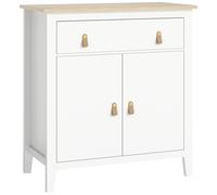 Buffet salon meuble de rangement - HOMCOM - placard à 2 portes, tiroir et étagère réglable - 80 x 40 x 90 cm - blanc