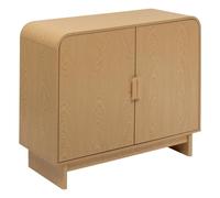 Atmosphera Buffet 2 portes Lee effet bouleau Beige