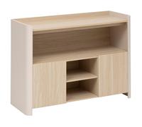 5five Buffet 2 portes Roundy 110 cm ivoire et bois