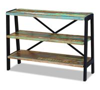 Buffet 3 Étagères Bois De Récupération Massif