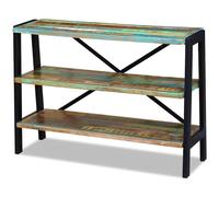 Buffet 3 étagères Bois de récupération massif Console Meuble de rangement vidaXL