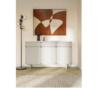 Buffet 3 portes avec 3 tiroirs - WUWU - 150 cm - grège