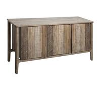 Paris Prix Buffet 3 portes Banila en bois 160 cm naturel