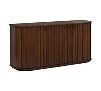 Atmosphera Créateur d'intérieur - Buffet 3 Portes en Bois "Rikaya" 160cm Marron Marron