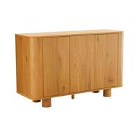 Buffet 3 Portes Moderne rectangulaire L120 cm Bois Clair
