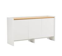 Buffet 3 Portes Moderne rectangulaire L140 cm écru