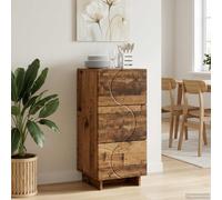 Buffet 33,5 x 34,5 x 75 cm Bois d'ingénierie de cuisine meuble ouvert vidaXL vid