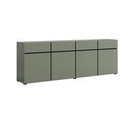Buffet 4 portes 4 tiroirs Petits-meubles - Lilia - 225 x 40 x 78,5cm - Vert