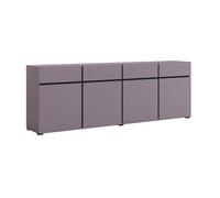 Buffet 4 portes 4 tiroirs Petits-meubles - Lilia - 225 x 40 x 78,5cm - Violet