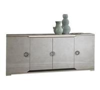 Buffet 4 Portes avec Led - BRISE - ALTOBUY Gris G
