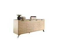Buffet 4 portes, collection SHOW, coloris chêne clair