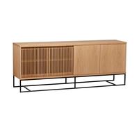 Buffet 4 Portes Coulissantes "Ende" 188cm Chêne