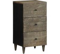 Buffet 40x33x75 cm bois massif de manguier Bois