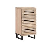 Vidaxl Buffet 40x34x75 Cm Bois Massif De Manguier Marron