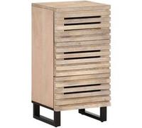 Vidaxl Buffet 40x34x75 Cm Bois Massif De Manguier Marron