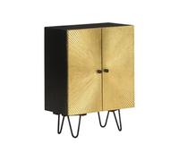 vidaXL Buffet 55x30x75 cm en bois massif de manguier Marron