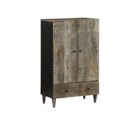 Buffet 60x33x110 cm bois de manguier massif