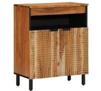 Vidaxl Buffet 60x33x75 Cm Bois D'acacia Massif