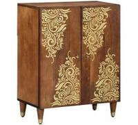 Buffet 60x33x75 cm en bois massif de mangue Bois G
