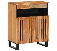 Buffet 60x34x75 cm bois d acacia massif