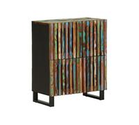 Vidaxl Buffet 60x34x75 Cm Bois D'acacia Massif Marron