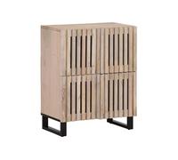 vidaXL Buffet 60x34x75 cm bois de manguier massif Marron