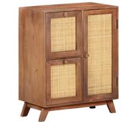 Buffet 60x35x75 cm en bois massif de manguier