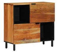 vidaXL – Buffet 80x33x75 cm – Bois massif d'acacia