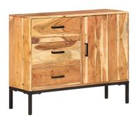 Buffet 88x30x73 cm Bois de Récupération Solide Armoire Latérale Meuble vidaXL
